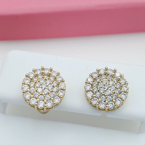 "925 Sterling Silver Cubic Zirconia Earrings, U19254608 - Picture 2 of 11